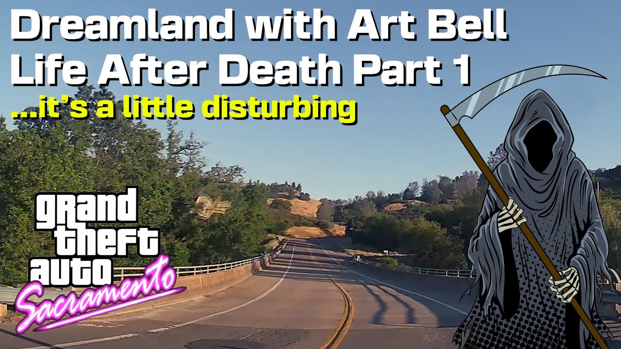 4k Dashcam: Art Bell "Life After Death" Part 1, California Gold Country to Sacramento