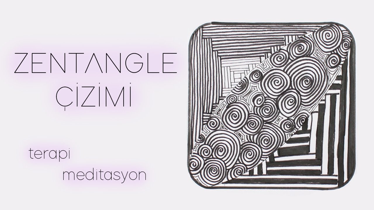 Zentangle &Ccedil;izimi | Terapi, Meditasyon