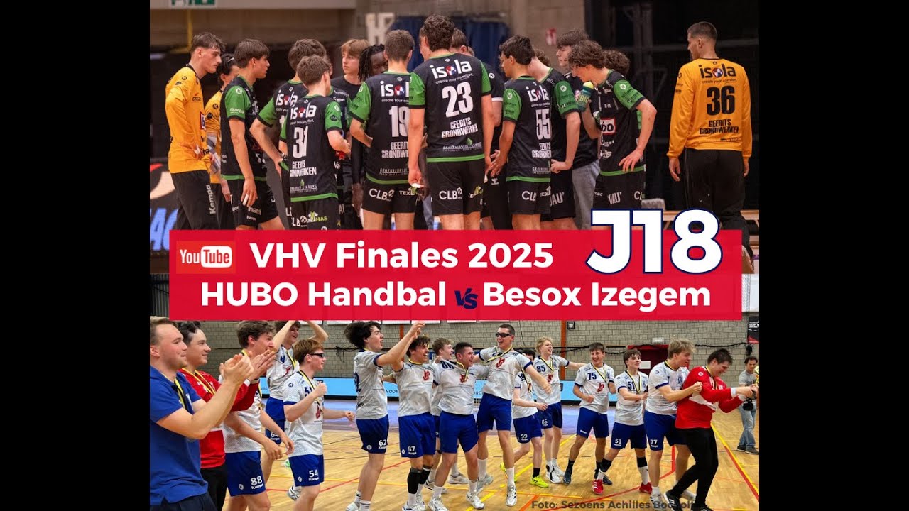 VHV Jeugdfinale J18  HUBO vs Besox Izegem  25 05 2025