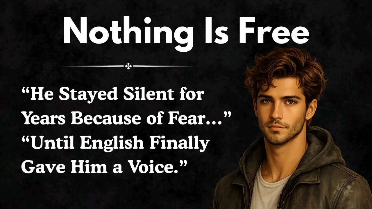 Nothing Is Free 💡🔥 || Motivational English Story || Improve Fluency 🎤