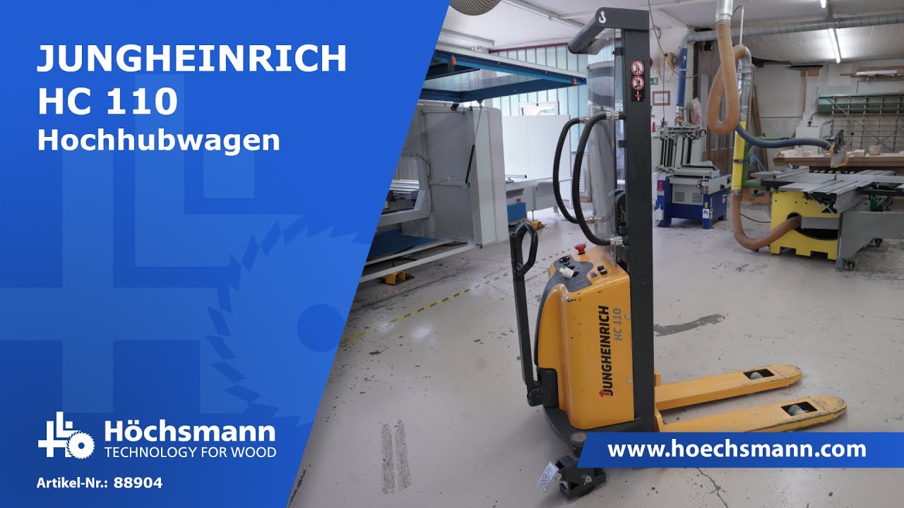 Hochhubwagen JUNGHEINRICH HC 110 (Höchsmann Klipphausen)