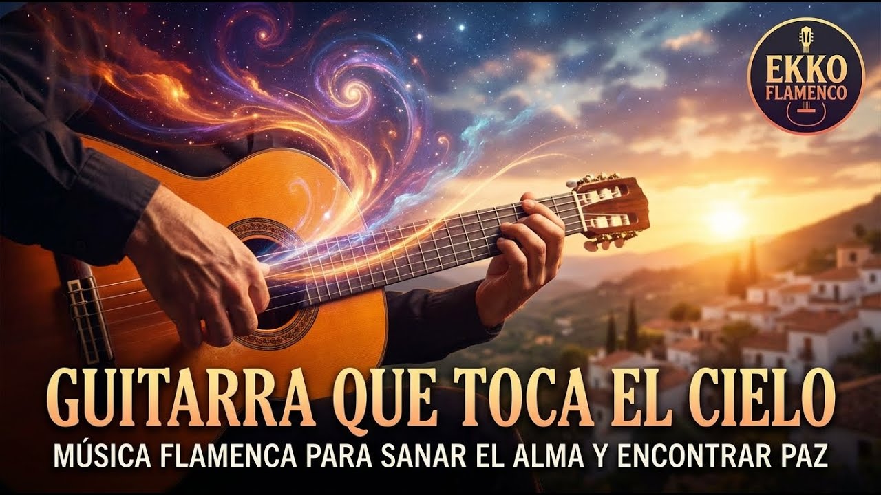 Guitarra que Toca el Cielo: Música Flamenca para Sanar el Alma y Encontrar Paz