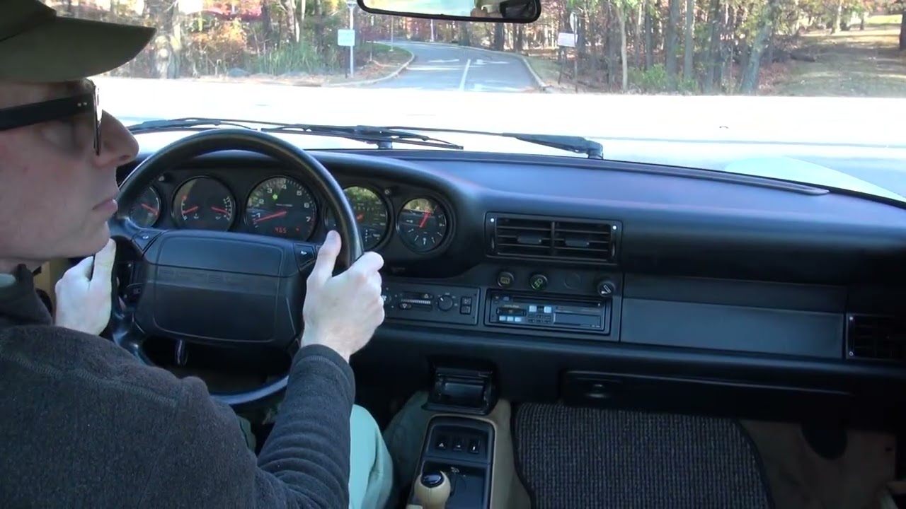 1990 Porsche 911 (964) C2 Targa Tiptronic Drive Video