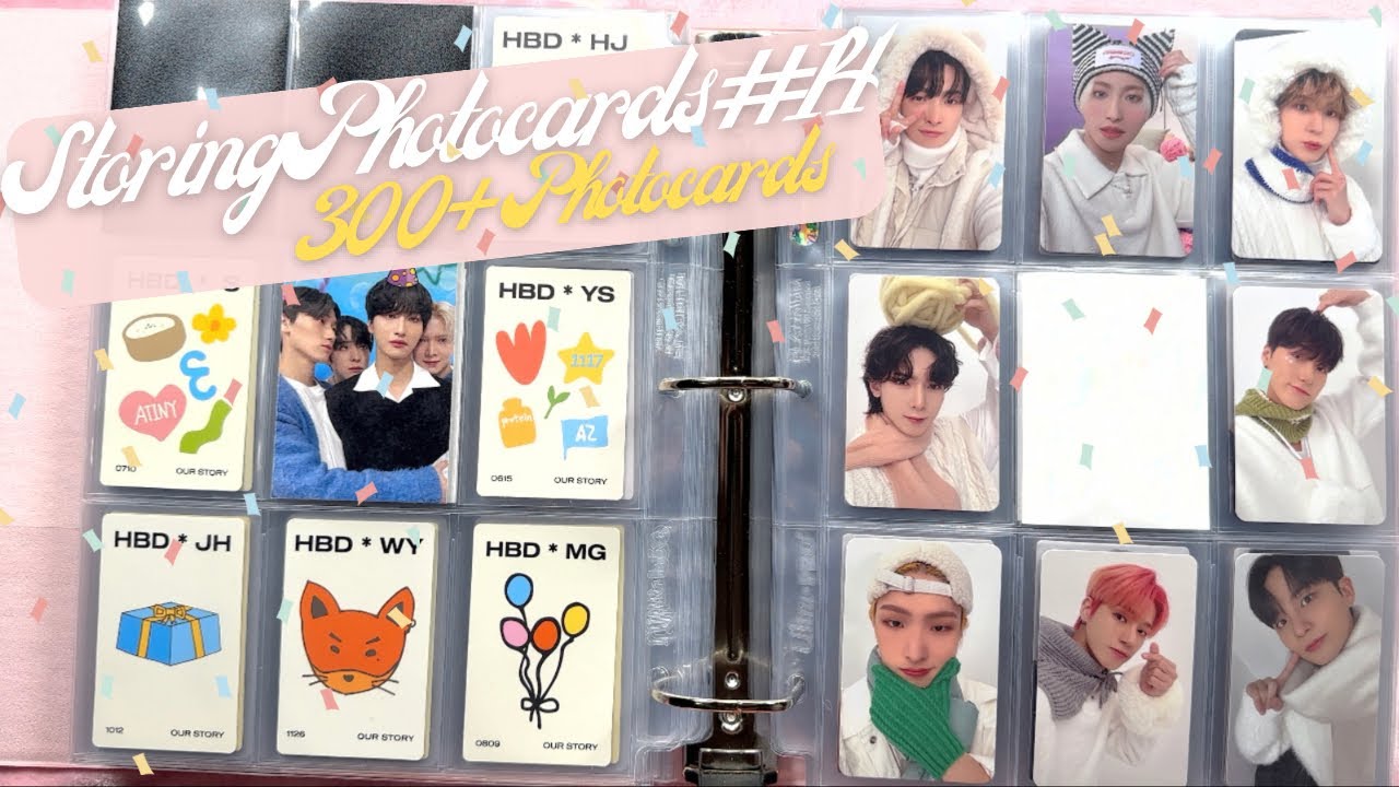 Storing Photocards #14 | I'm On Time For Once!