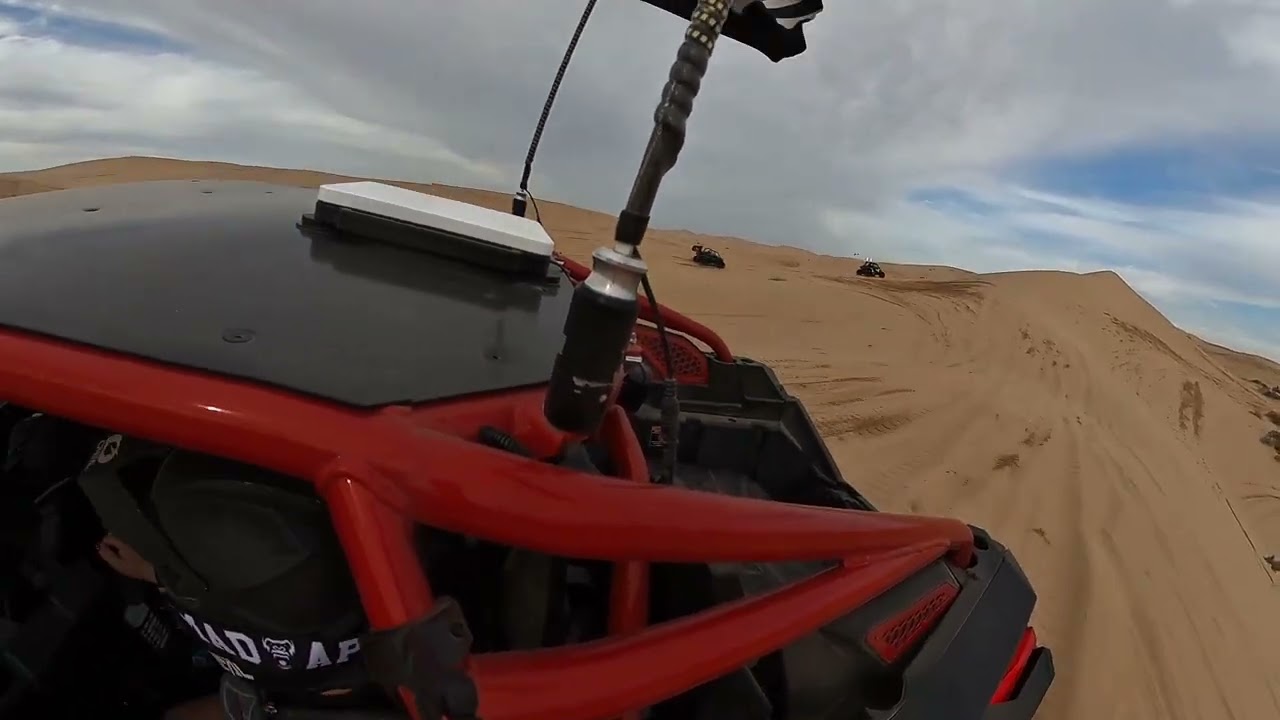 Riding around glamis 