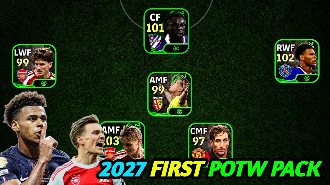 Первый набор POTW в eFootball 2027! 😱 Обзор игроков