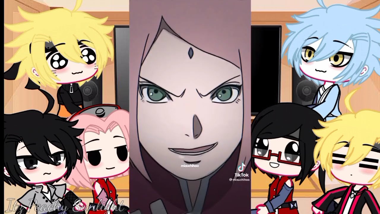 ✅Kakashi Team And💚Konohamaru Team, React To TikTok Edit's | Gachaclub | Full HD video✅