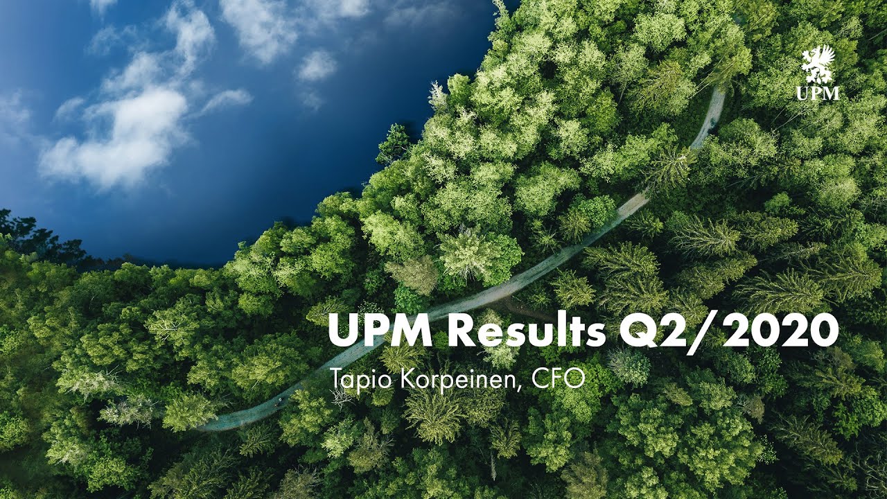 UPM Half Year Result 2020 by Tapio Korpeinen