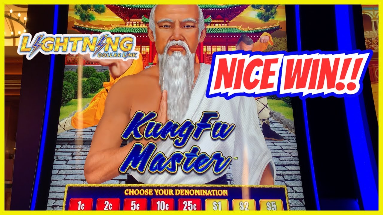 ⚡️LIGHTNING DOLLAR LINK-KUNG FU MASTER!🍀Kung Fu for the Win on This Slot in Las Vegas!