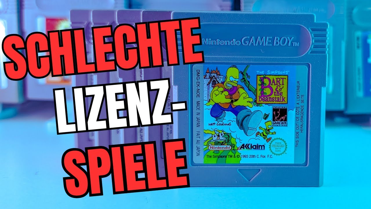 Game Boy Albträume: Die 5 miesesten Lizenzspiele aller Zeiten. Flop 5!