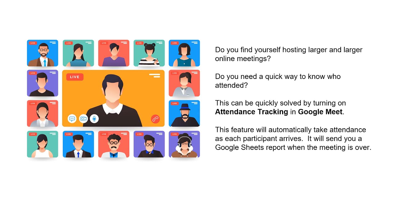 How to Turn on Automatic Attendance Tracking in Google Meet