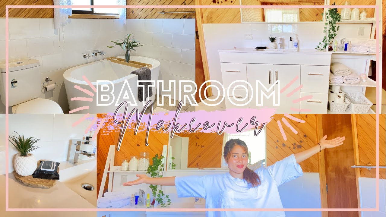 BATHROOM ORGANIZING |  *Satisfying | Angiebuean