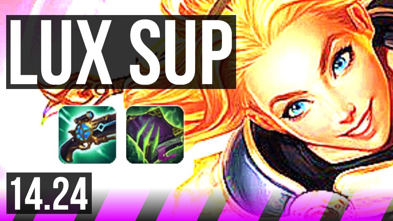 LUX & Caitlyn vs HWEI & Kog'Maw (SUP) | KR Diamond | 14.24