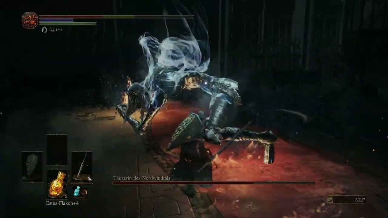 +7 Sharp Astora Greatsword vs Dancer of the Boreal Valley #darksouls3 (dripped out)