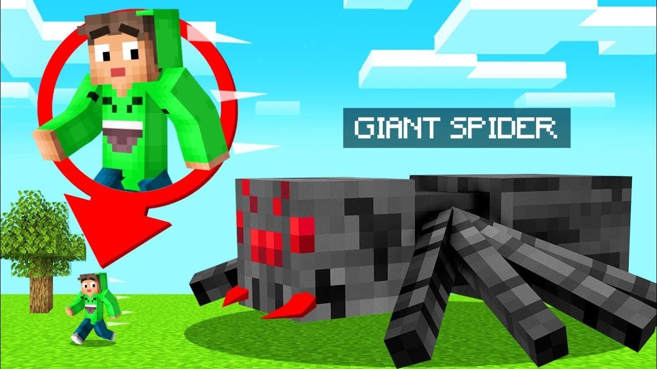 Мы добавили ЗЛЫХ ГИГАНТСКИХ МОБОВ в MINECRAFT! (Беги, спасая свою жизнь)