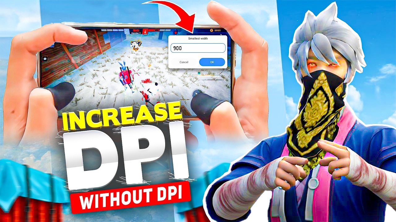 Increase 2x Sensitivity Without  Dpi | 🔥 How To Increase Sensitivity In Free Fire ||