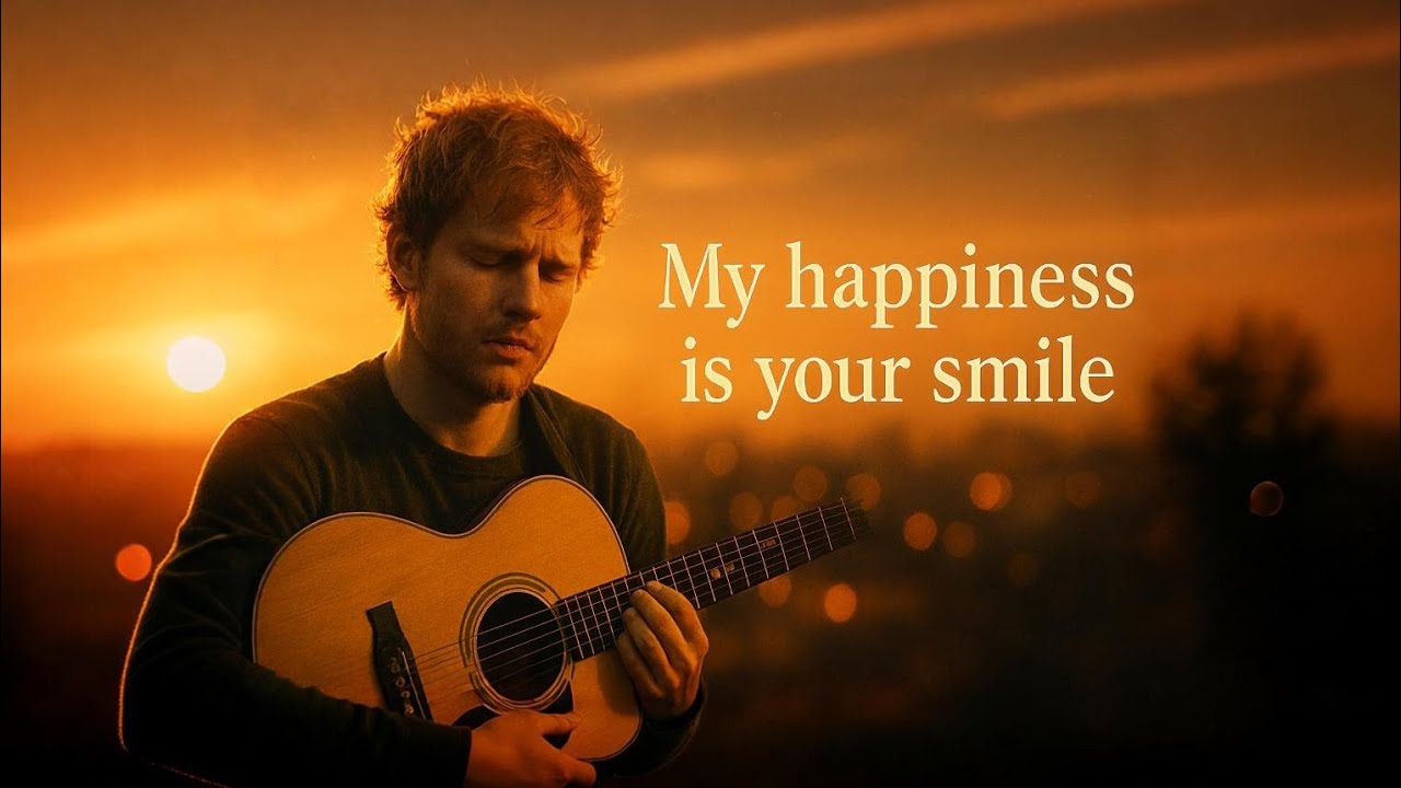 My Happiness Is Your Smile 💛  Inspired by  Ed Sheeran  | Emotional Love  Music 2026