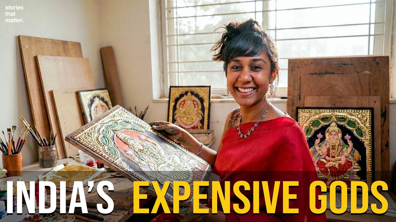Golden Art from Vijayanagara Empire | Thanjavur Painting | Stories That Matter