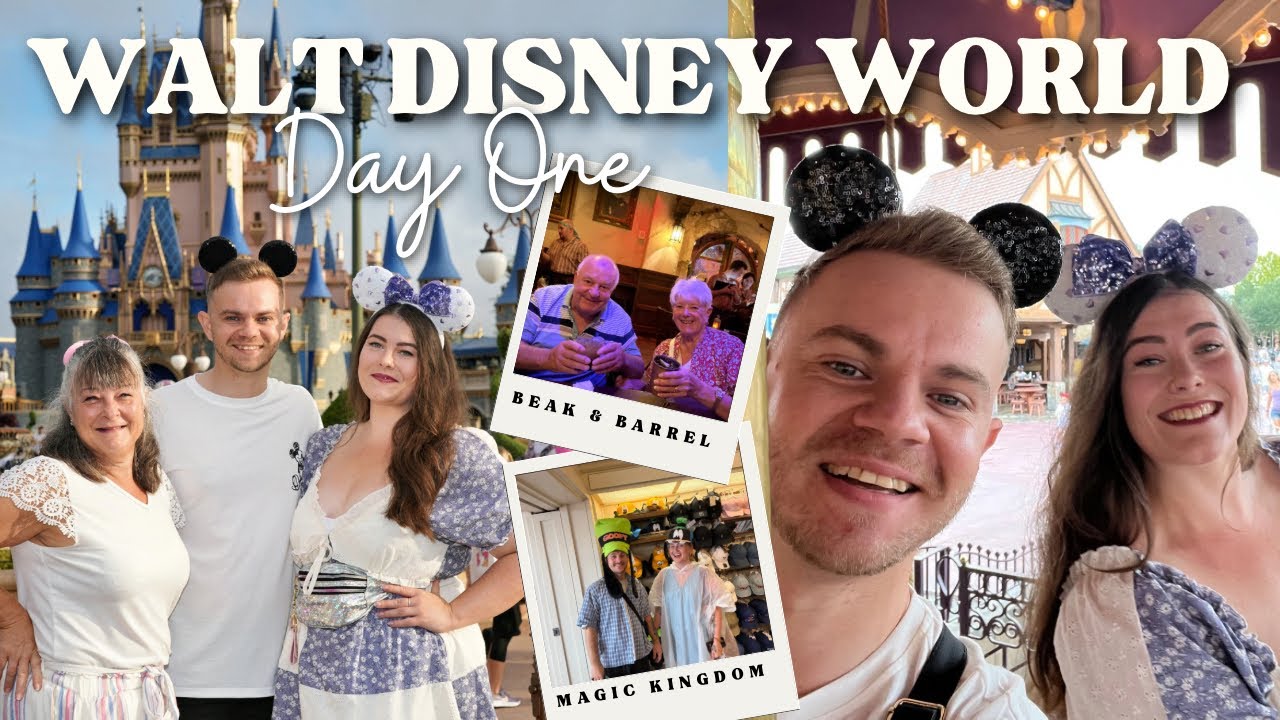 WALT DISNEY WORLD VLOG ✨ DAY 1 | Magic Kingdom, Beak & Barrel, Tiana’s Bayou, Starlight & HEA ✨