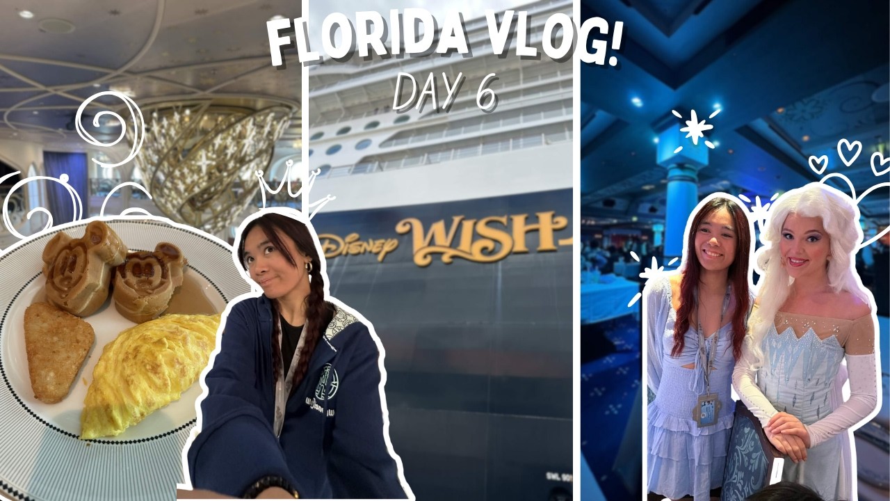 DISNEY WISH! Stop @ Nassau | Florida vlog