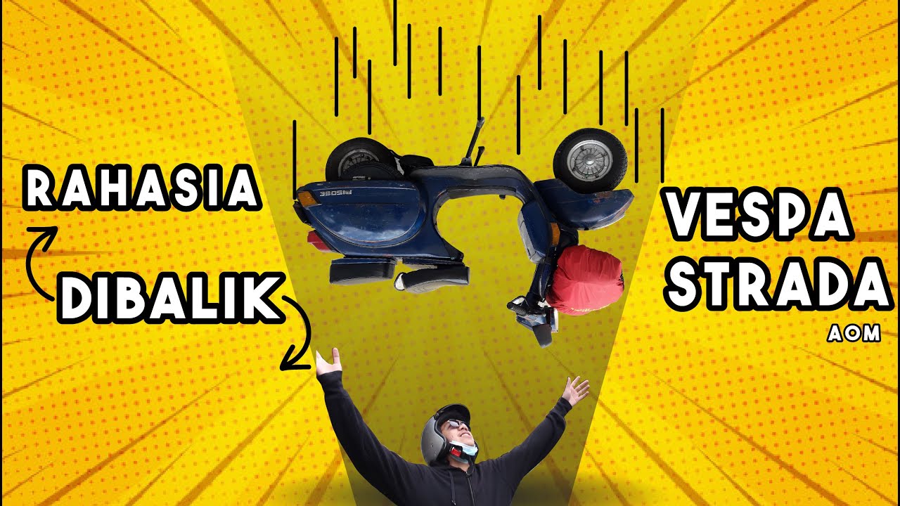 PLUS MINUS VESPA STRADA UNTUK HARIAN & TOURING