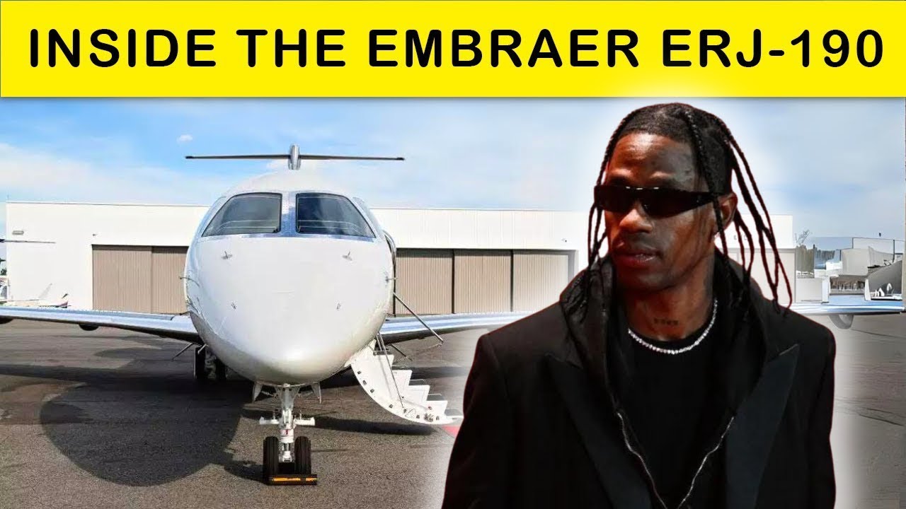 Embraer ERJ-190 — летающий дворец Трэвиса Скотта стоимостью 72 миллиона долларов