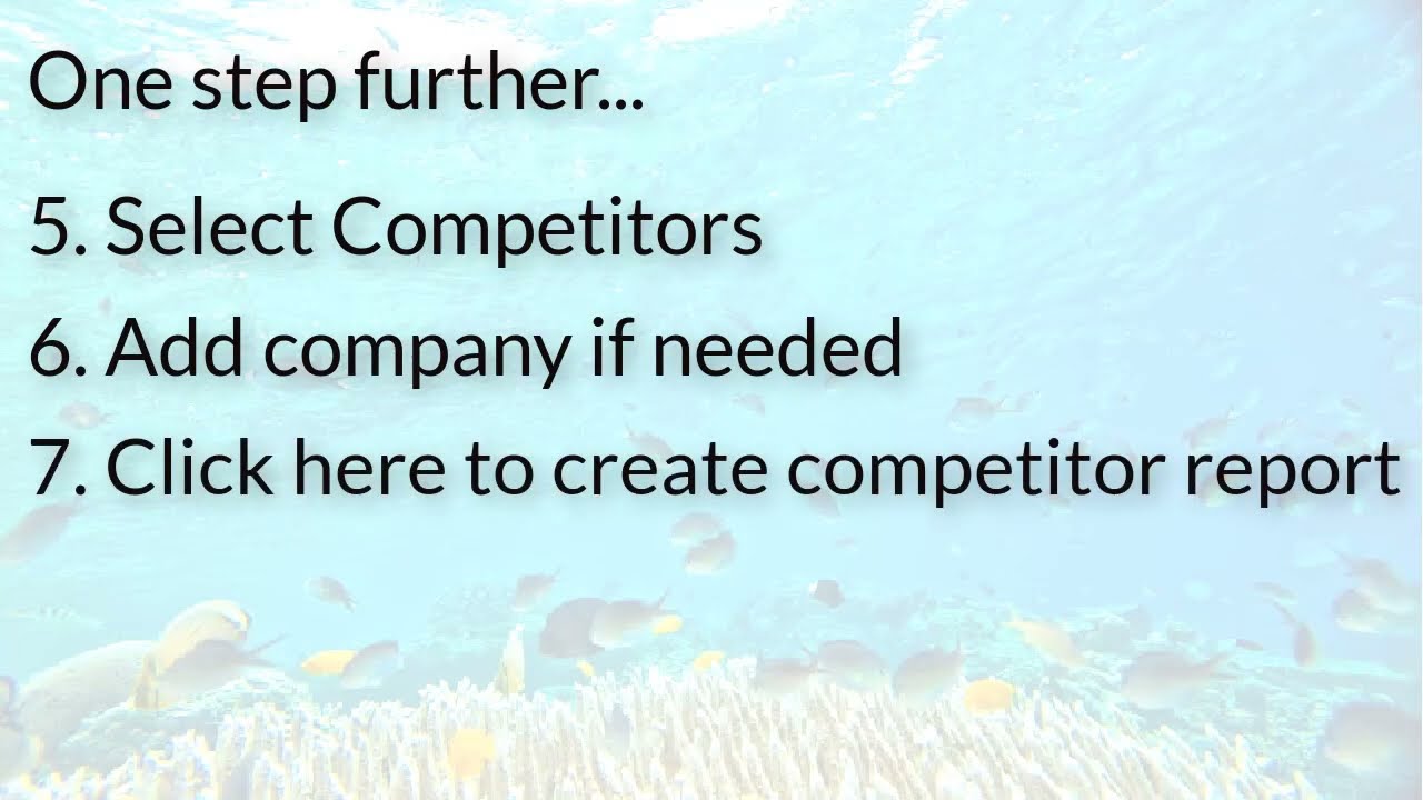 Finding and Comparing Company Financial Ratios