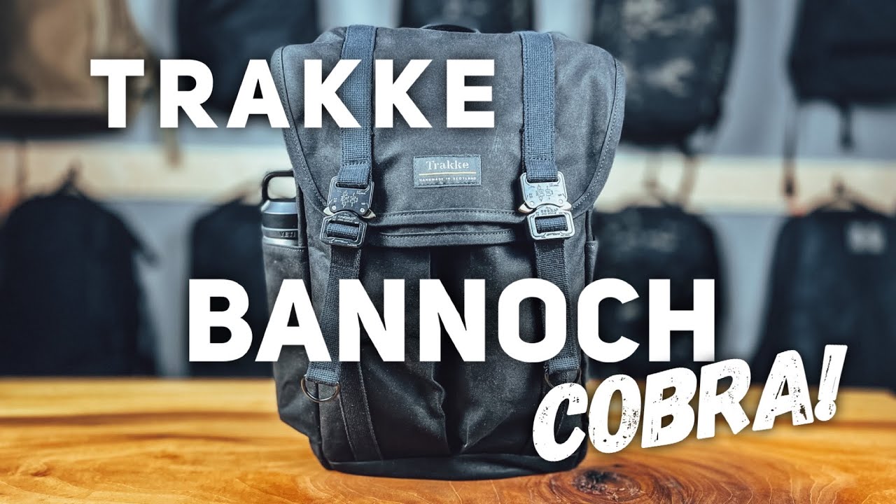 Trakke BANNOCH BACKPACK // Cobra Edition! Best Looking EDC for the OFFICE
