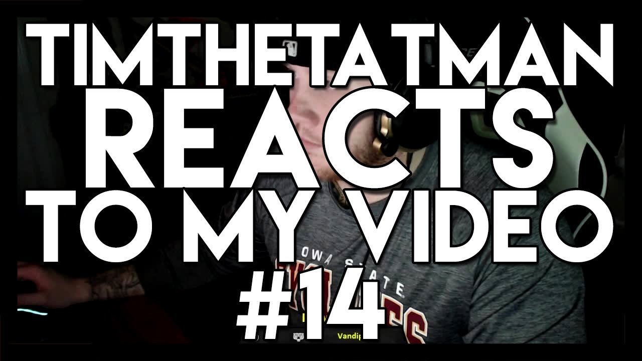 TimTheTatman Reacts to my Video Live on Stream #14 (Overwatch Oddshot Highlights + UPDATE)