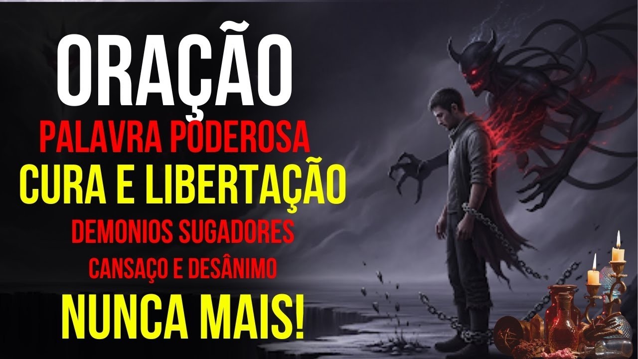 Oração de Libertação Para Superar Cansaço e Desânimo e Demônios Sugadores!
