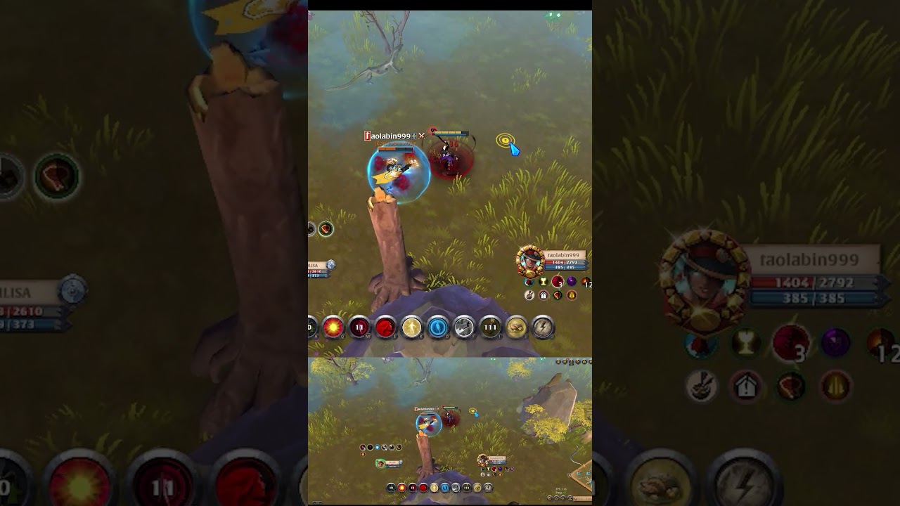 Demonic Staff  | Cursed staff open world  #albiononline #shortvideo #mmorpg #gaming #albion