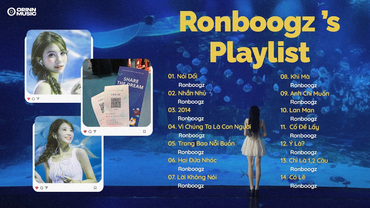 Playlist tình suy cho những ai ghiền nhạc Ronboogz | Nói Dối, Nhắn Nhủ, Vì Chúng Ta Là Con Người #2