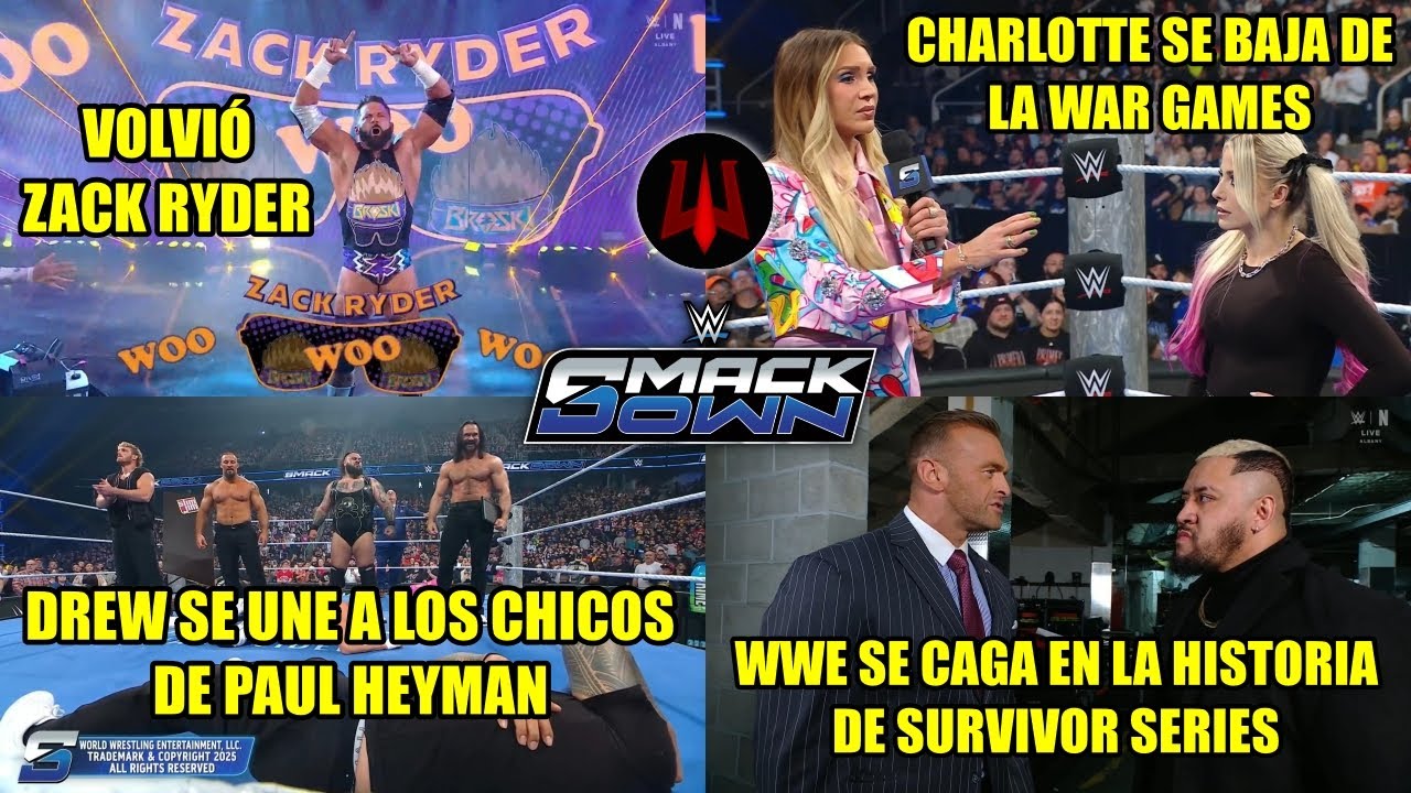 SmackDown 14 de Noviembre de 2025 - An&aacute;lisis Picante