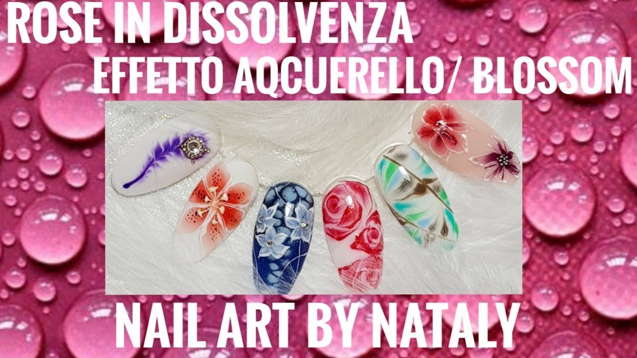 ROSE IN DISSOLVENZA 🌹 EFFETTO AQCUERELLO/ BLOSSOM 🎨