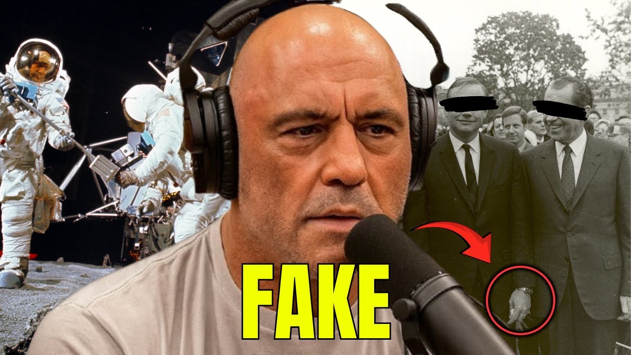 1 HOUR of Joe Rogan MOON landing Conspiracy Theory