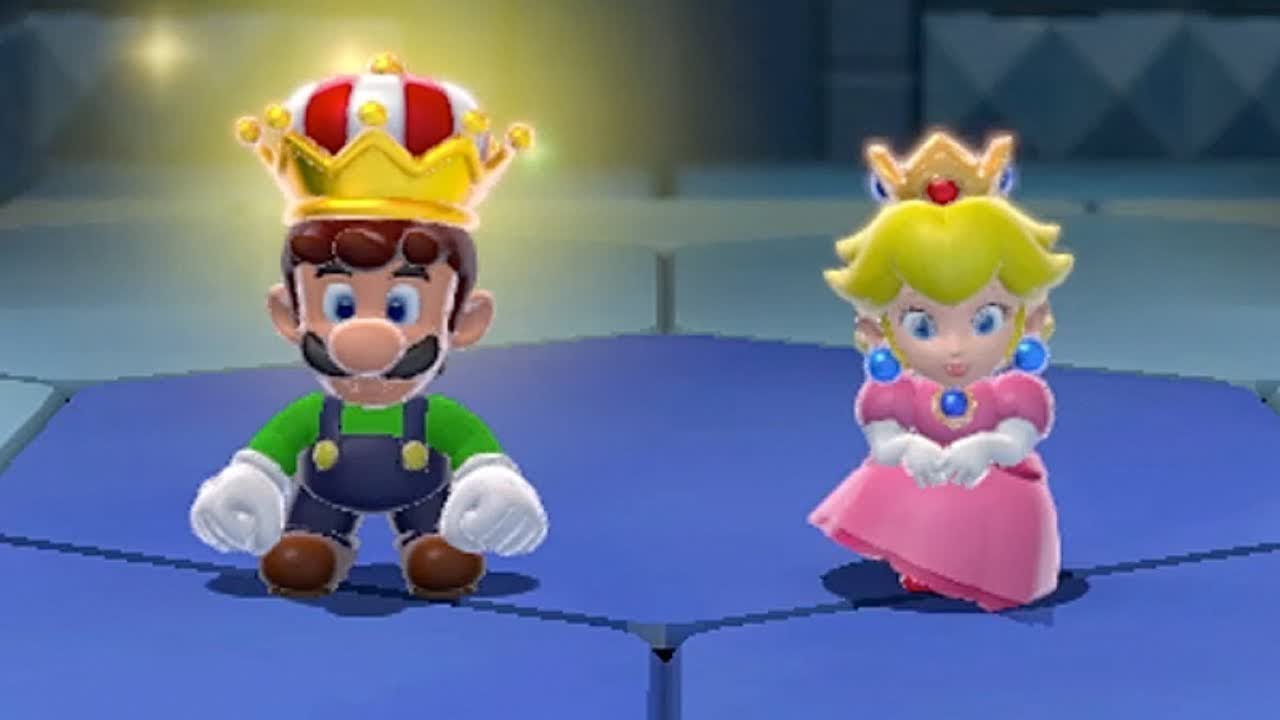 Super Mario 3D World - World 4 [Orange Sprixie Princess] Boss: Boss Brolder