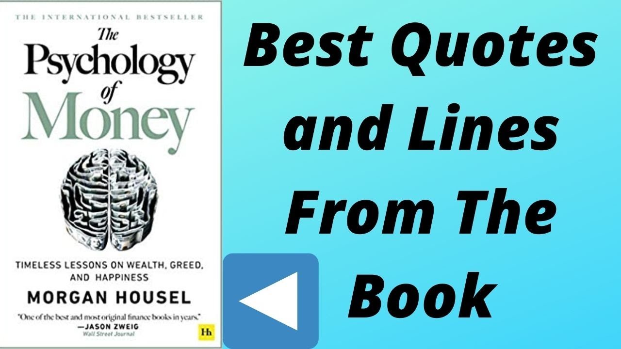 Best Quotes from The Psychology of Money I Morgan Housel 