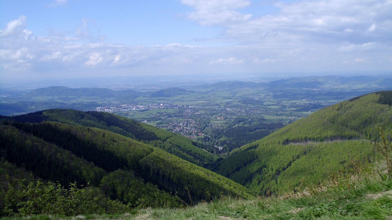 Radho&scaron;ť - Pustevny - Horn&iacute; Bečva - Vigantice na kole (Czech 2014)