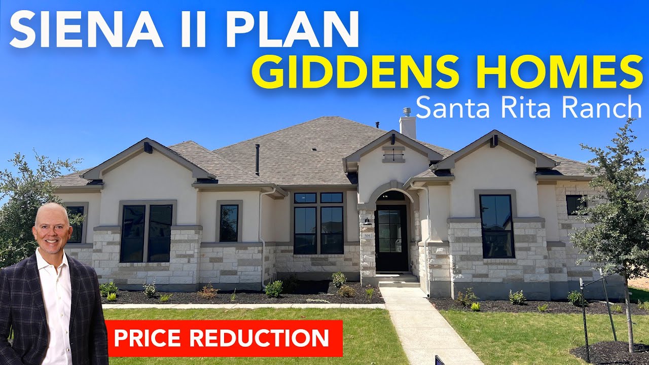 Santa Rita Ranch | Liberty Hill TX | Siena II Plan | Giddens Homes | New Home Construction | Austin