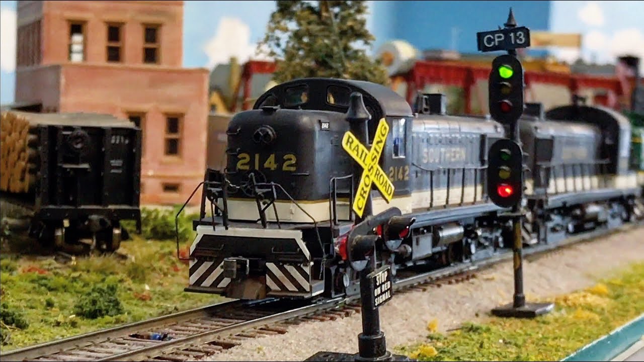 Beautiful Model Railroad layout in HO scale