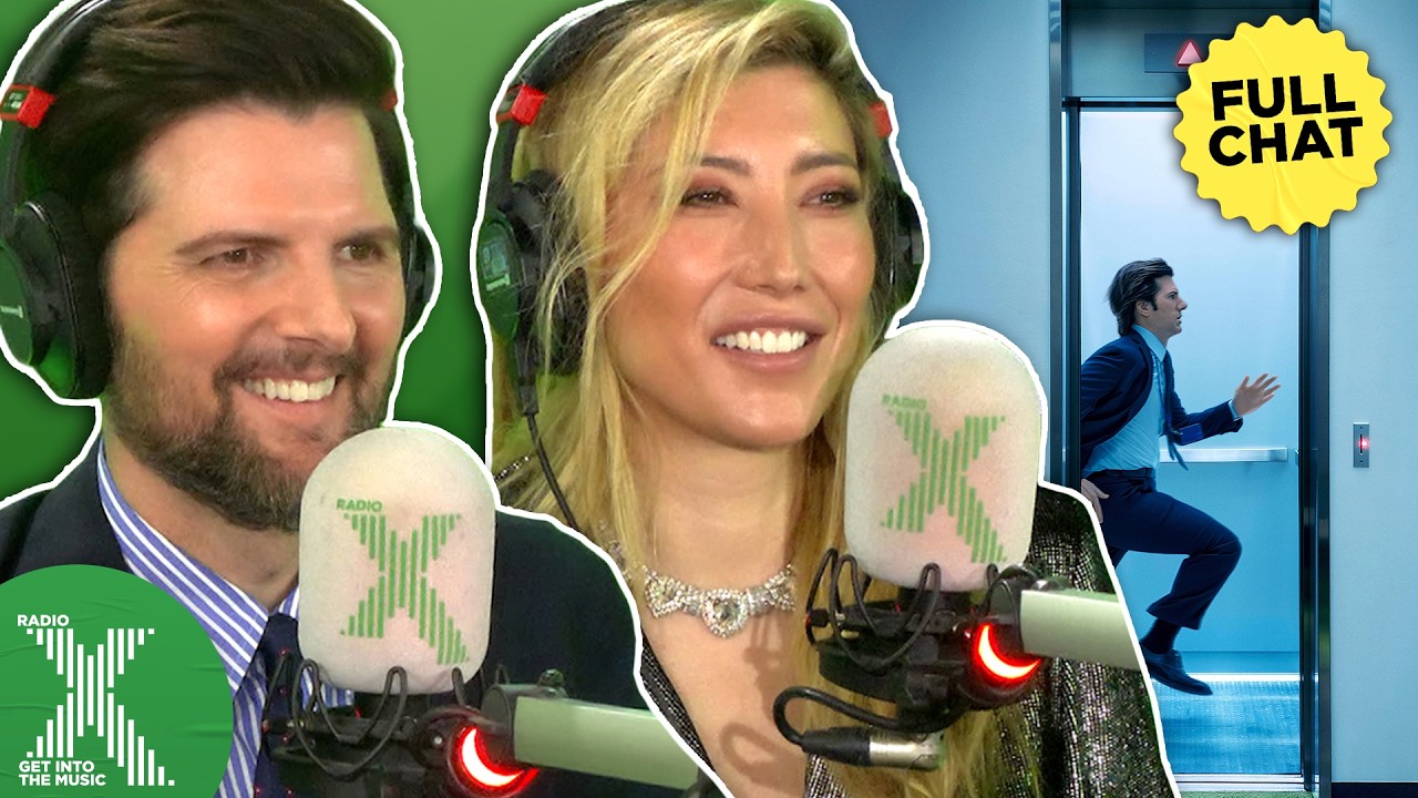 Severance: Adam Scott & Dichen Lachman in AWE of each other! | The Chris Moyles Show | Radio X