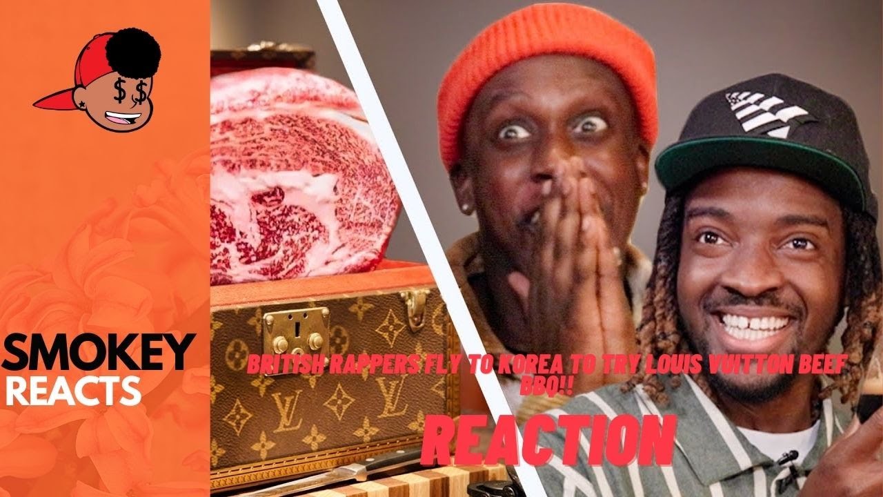British Rappers fly to Korea to try Louis Vuitton Beef BBQ!!  #reactionvideo #koreanenglishman