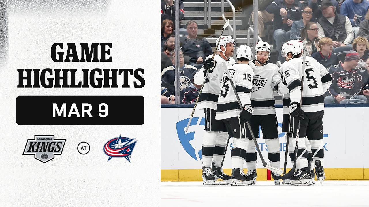 HIGHLIGHTS: LA Kings at Columbus Blue Jackets | 03.09.26