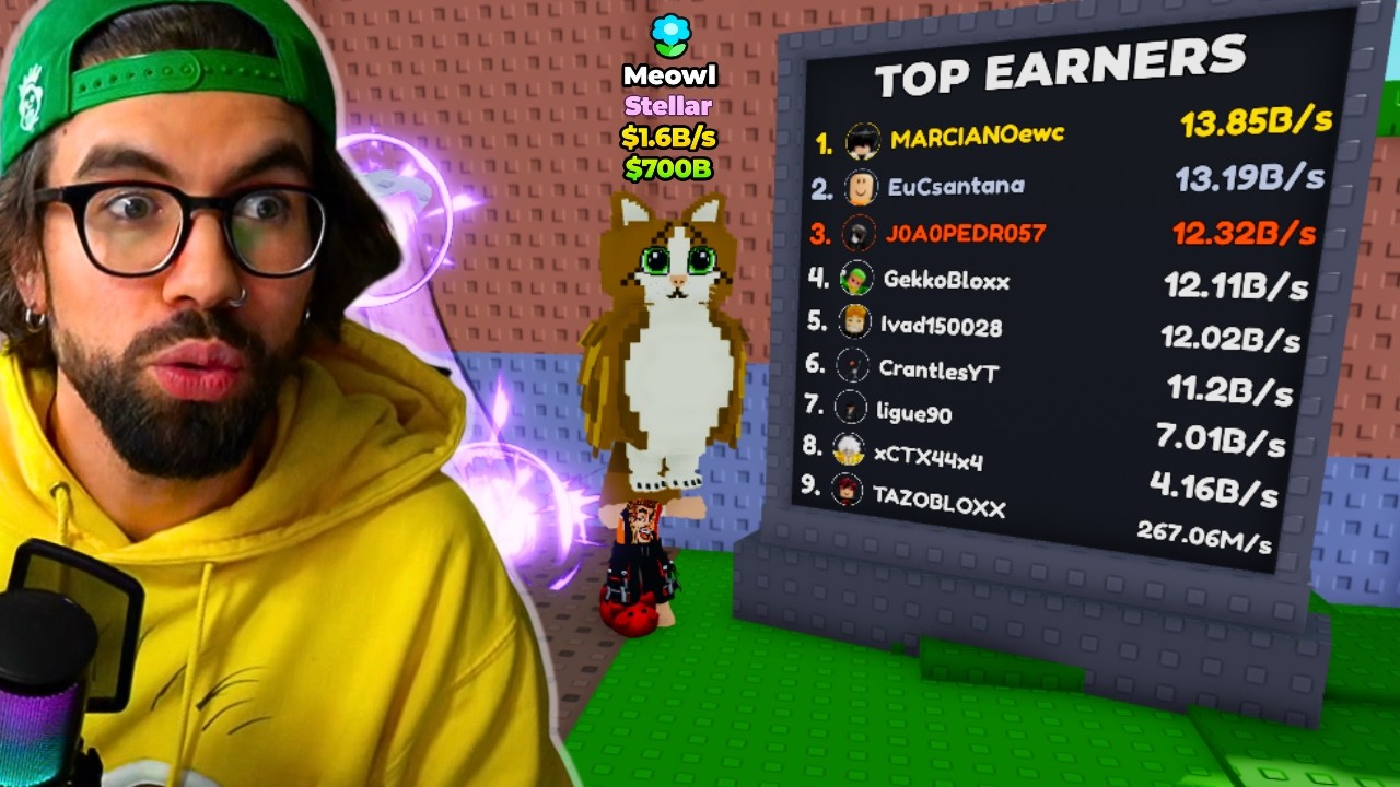 💛 VOLTANDO AO TOP 1 DO LAB BRAINROT + TENTE NÃO RIR! Live Rápida - 53/365 🤙🏻💛