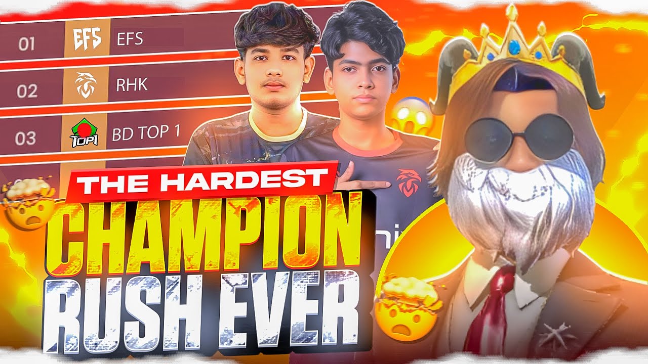 THE EVOLUTION!! 📈 Dominated ৳15,000 Paid Scrims|Champion Rush System is INSANE 🥵 || Garena Free Fire