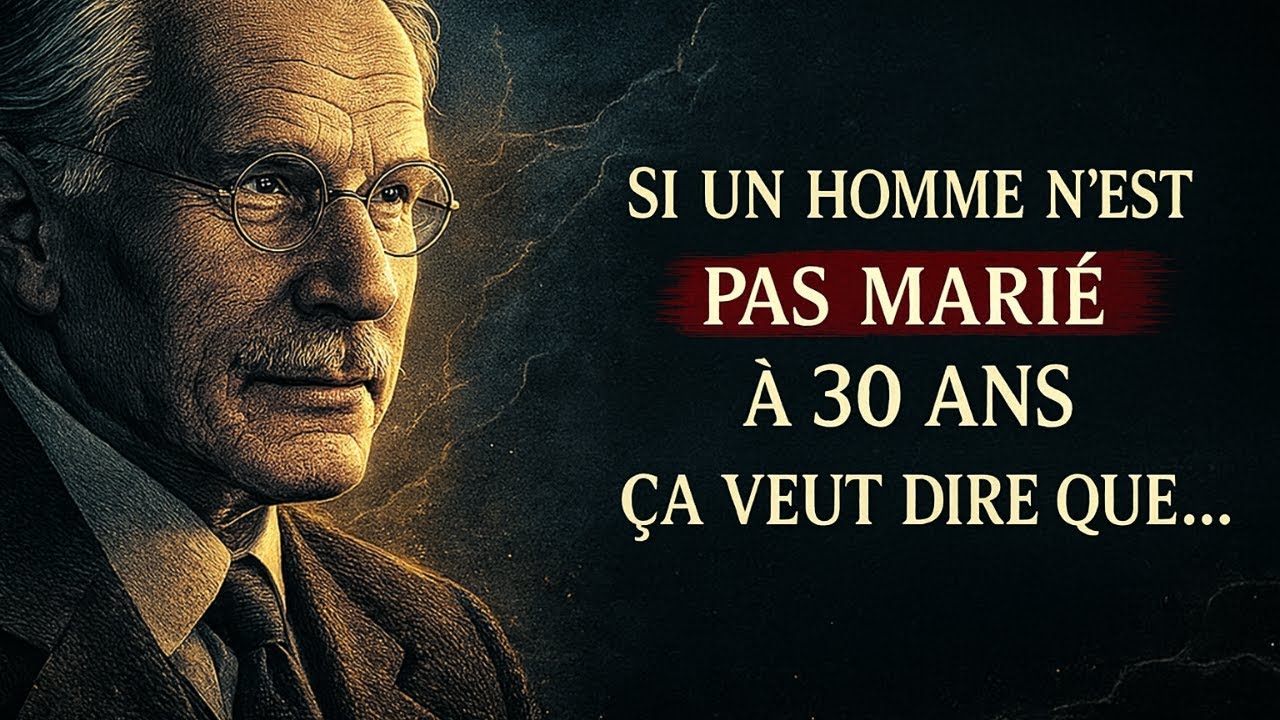 Si un homme n’est pas marié à 30 ans, ça veut dire que... | Citations de Carl Jung