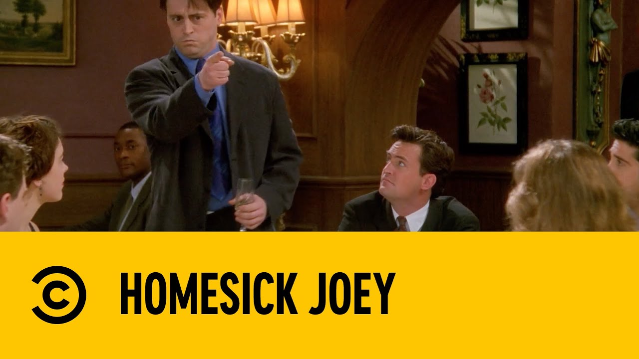 Homesick Joey | Friends | Comedy Central Africa