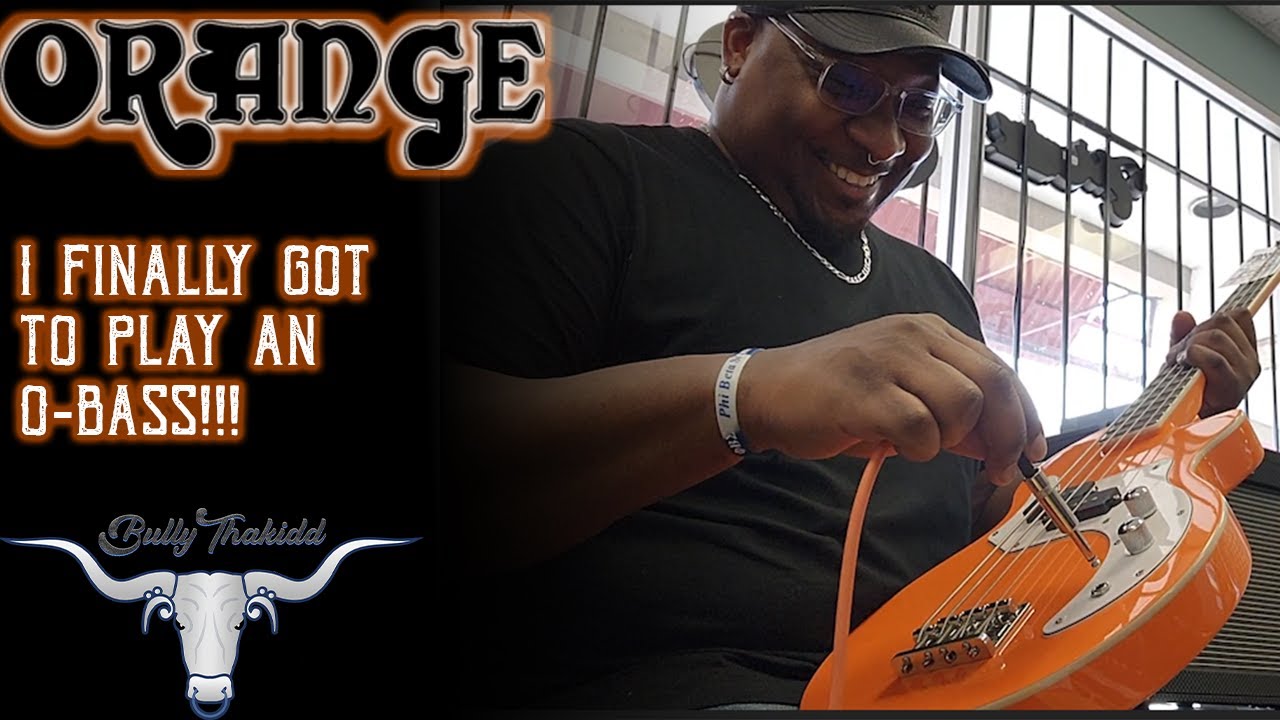The Orange O-Bass... first impressions...