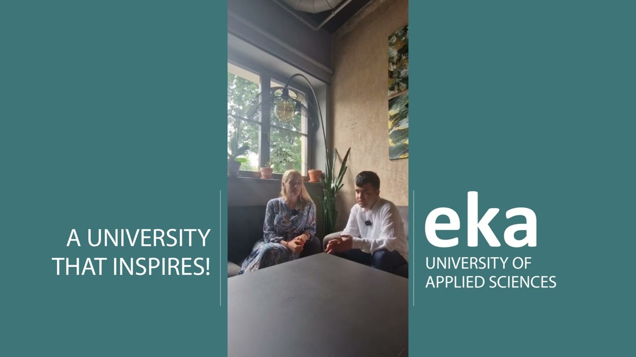 Latvian State Scholarship for EKA University of Applied Sciences student from Uzbekistan