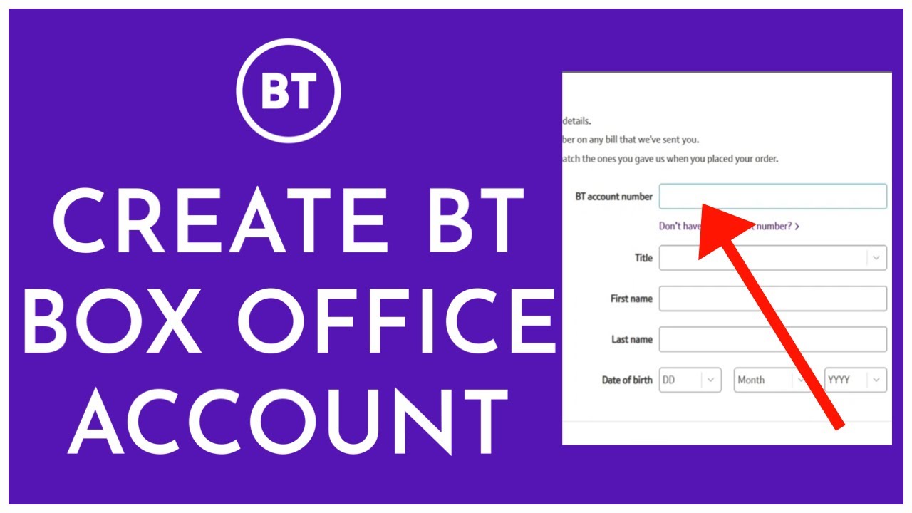 How to Create a BT Box Office Account 2023? Make BT Sport Account